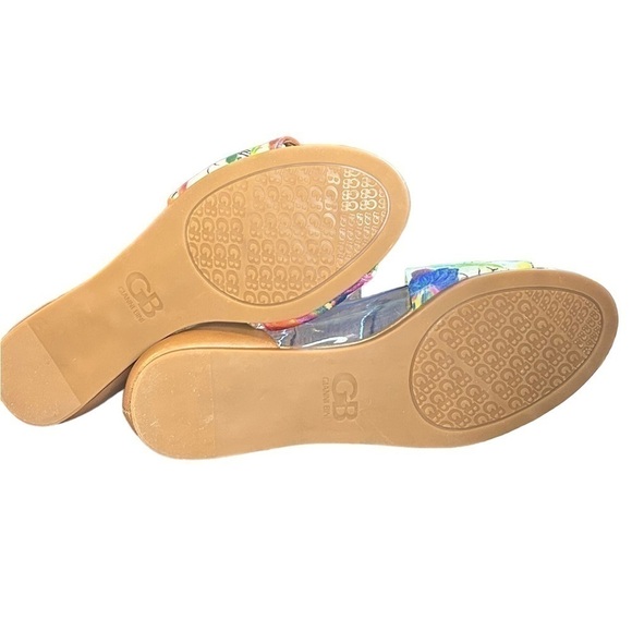Gianni Bini Pool Party Floral Women’s Open Toe Closed Heel Sandals Size-7.5 NWOT - Picture 7 of 7